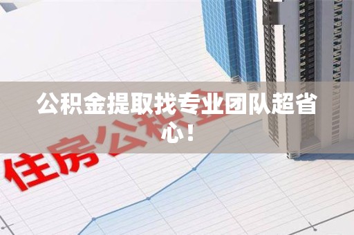 舒城公积金提取找专业团队超省心！