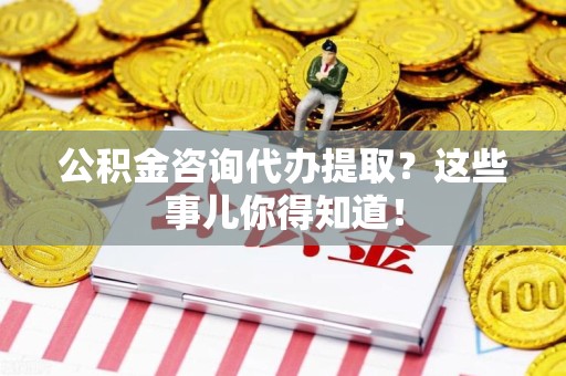 舒城公积金咨询代办提取？这些事儿你得知道！